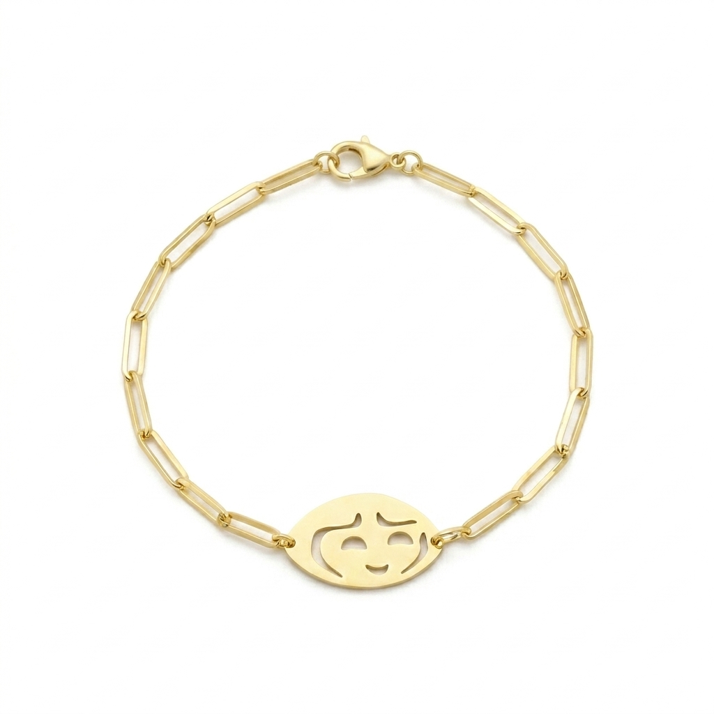 18K Real Gold Dora Kids Bracelet - أطفال - Embellish Gold