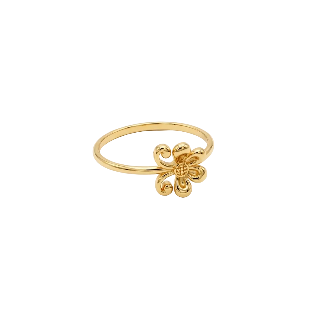 18k Gold Ribbon Knot Ring - Best Seller - Embellish Gold Jewelry & Diamond