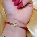 18K Real Gold Roberto Style Lucky Charm Bracelet - Embellish Gold