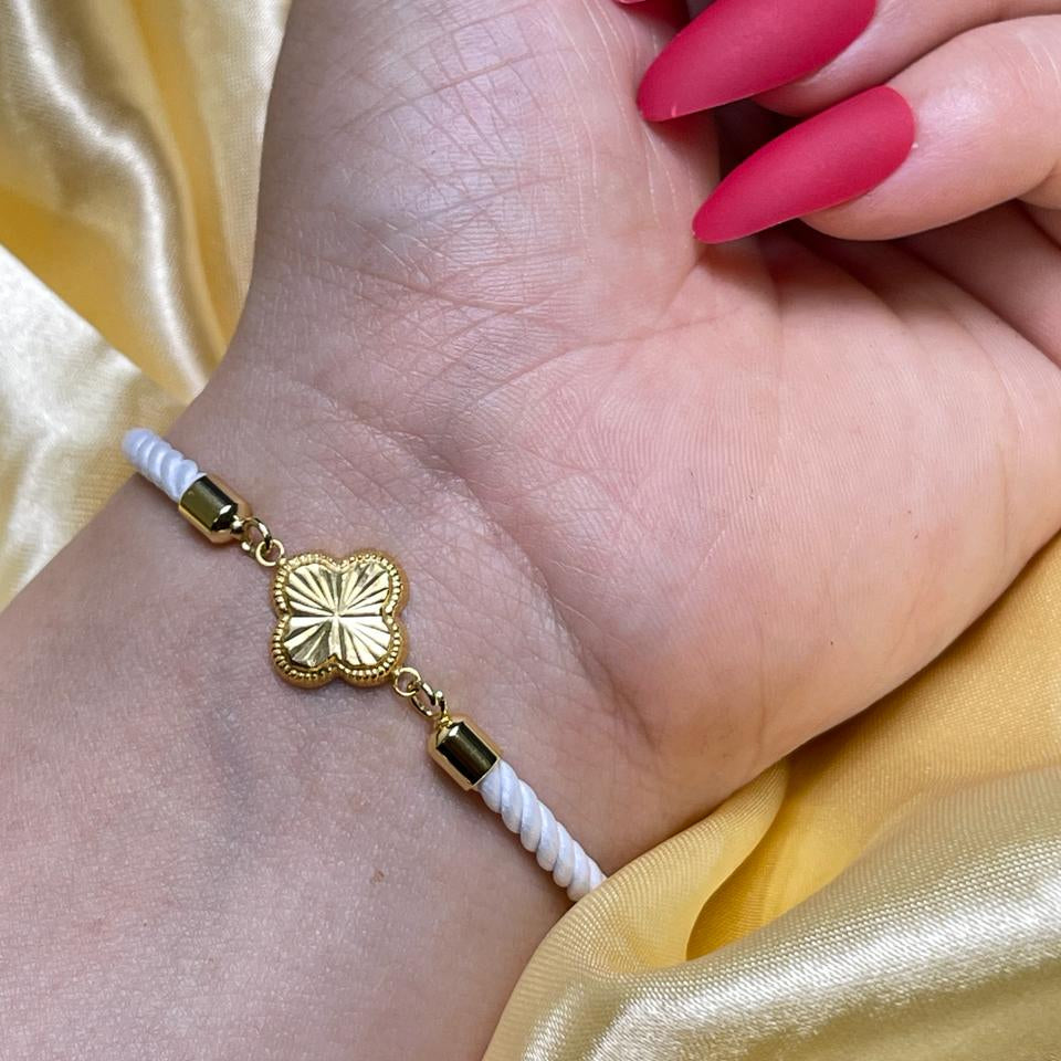 18K Gold VC Charm Bracelet - Embellish Gold
