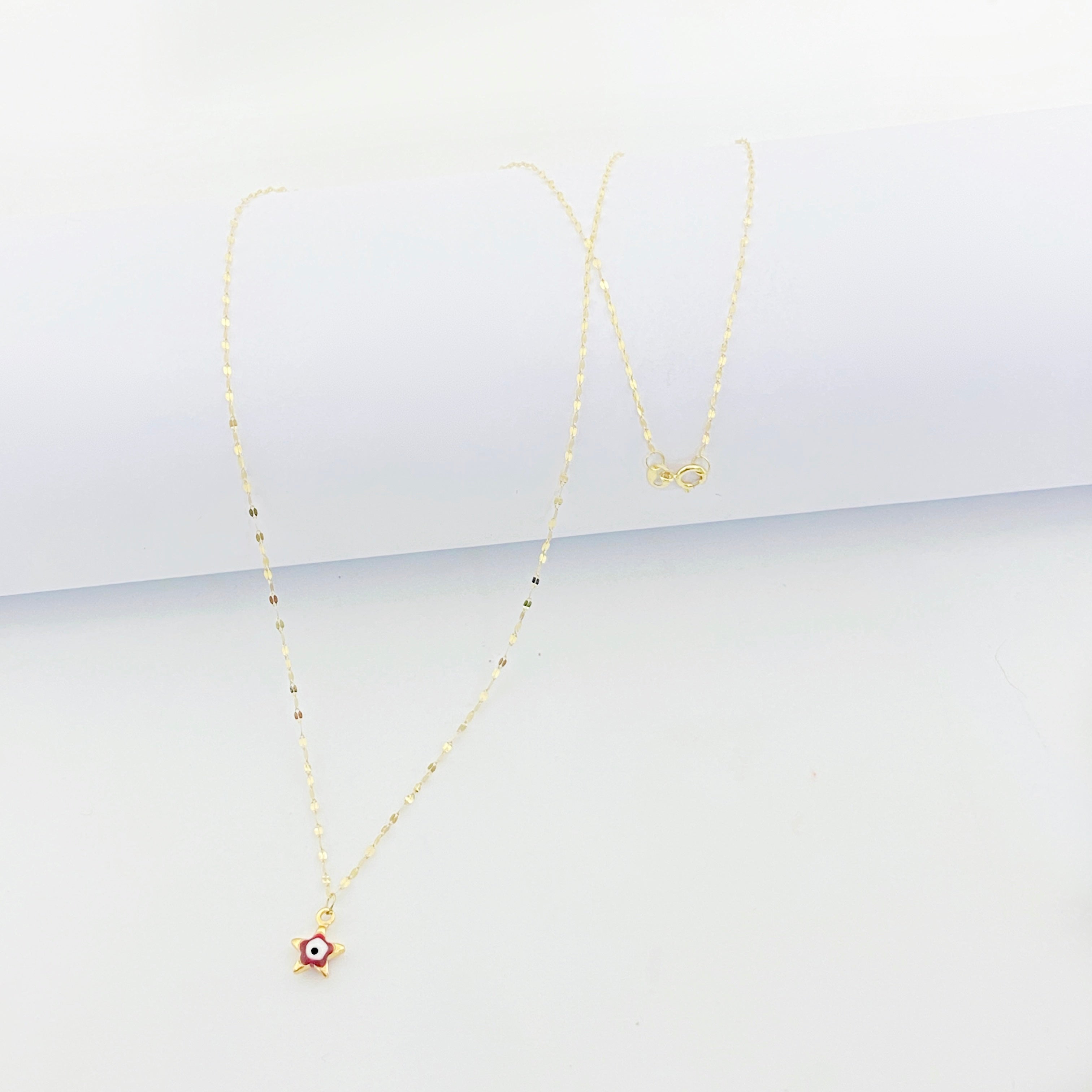 18K Real Gold Star Evil Eye Set - Embellish Gold