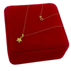 18K Real Gold Star Necklace - Embellish Gold