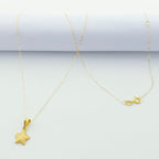 18K Real Gold Star Necklace - Embellish Gold