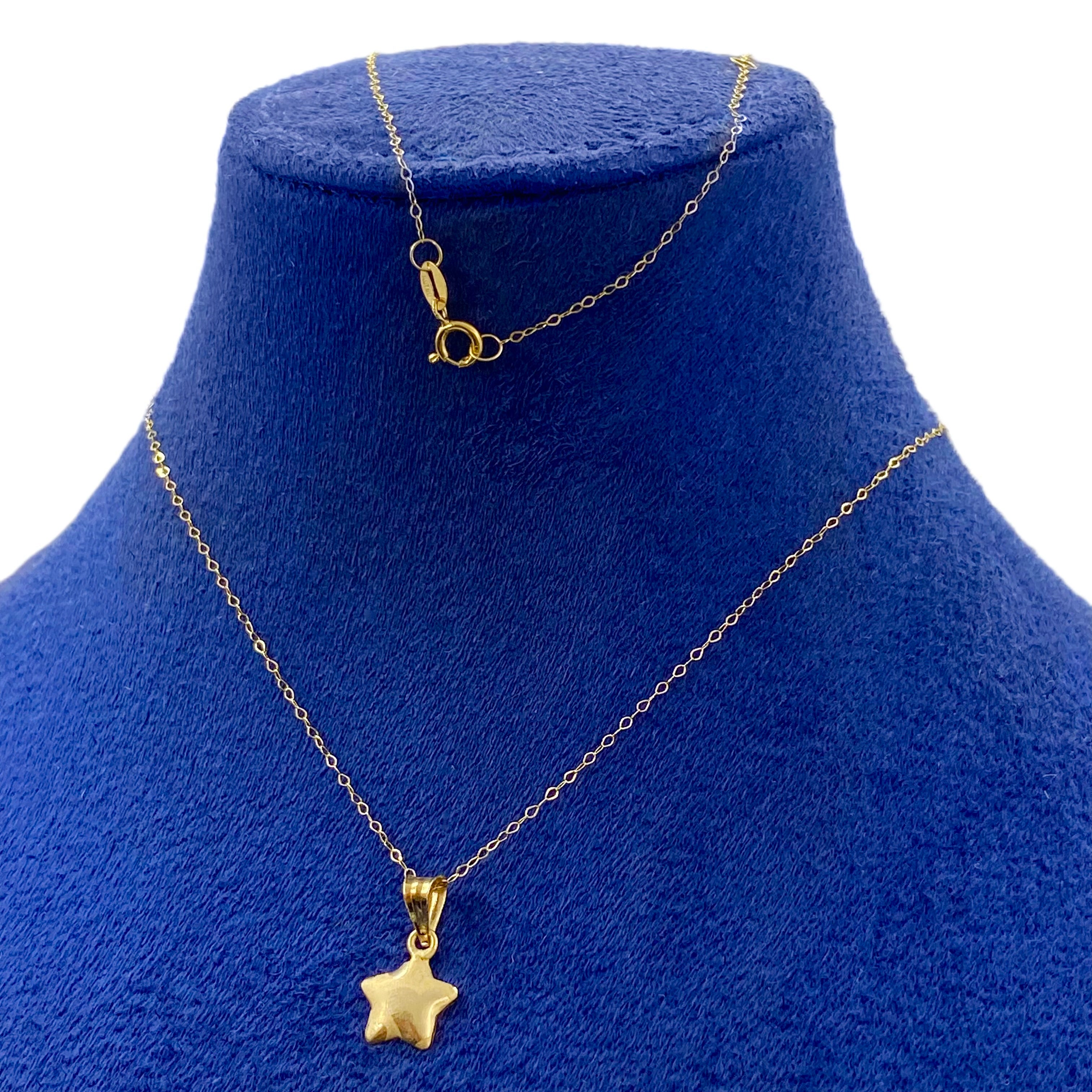 18K Real Gold Star Necklace V1.2 - Embellish Gold