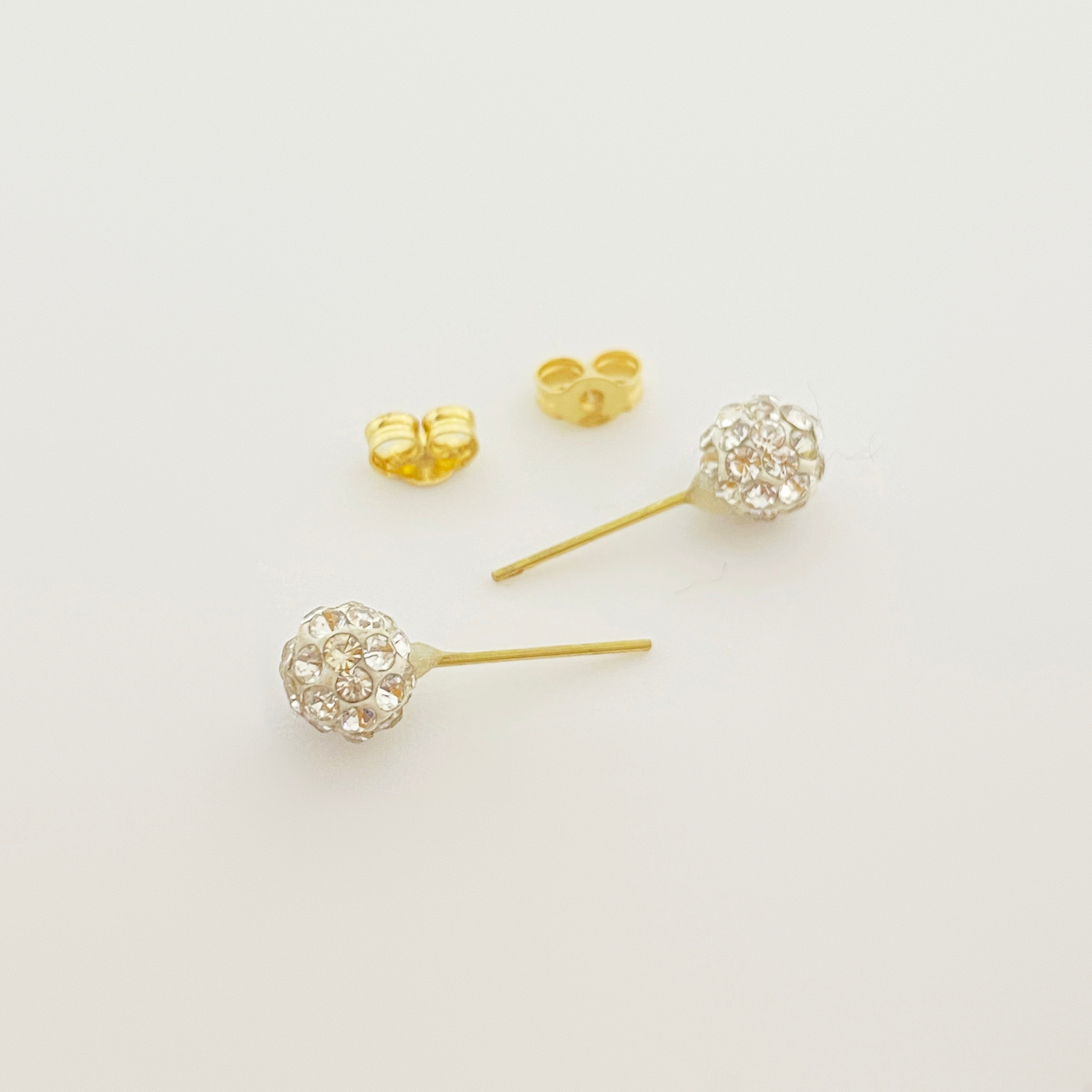 18k Gold Swarovski Multi Color Earrings - Embellish Gold