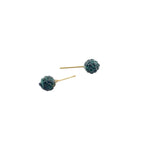 18k Gold Swarovski Multi color Studs Earrings - 18k Gold Earrings - Embellish Gold