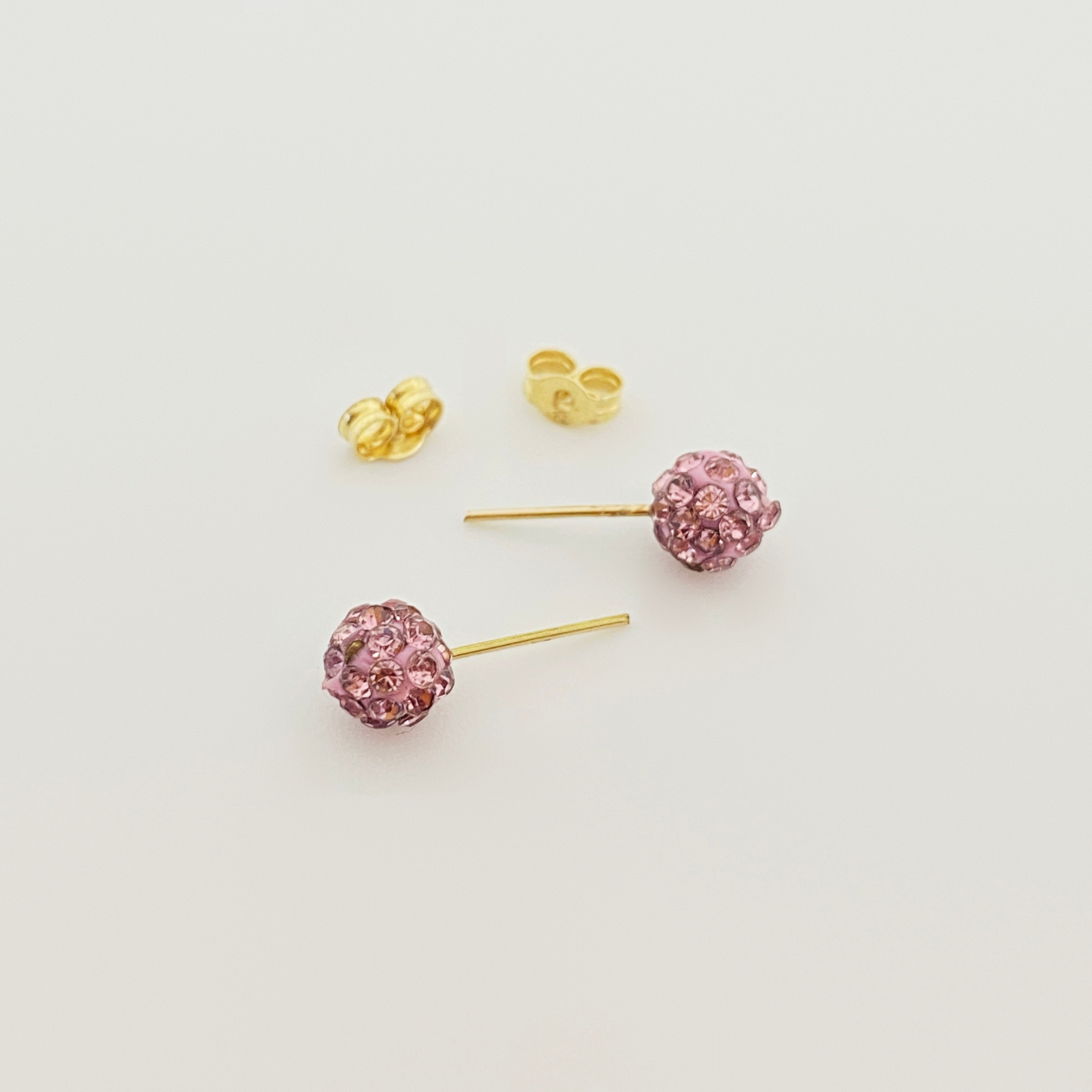 18k Gold Swarovski Multi Color Earrings - Embellish Gold