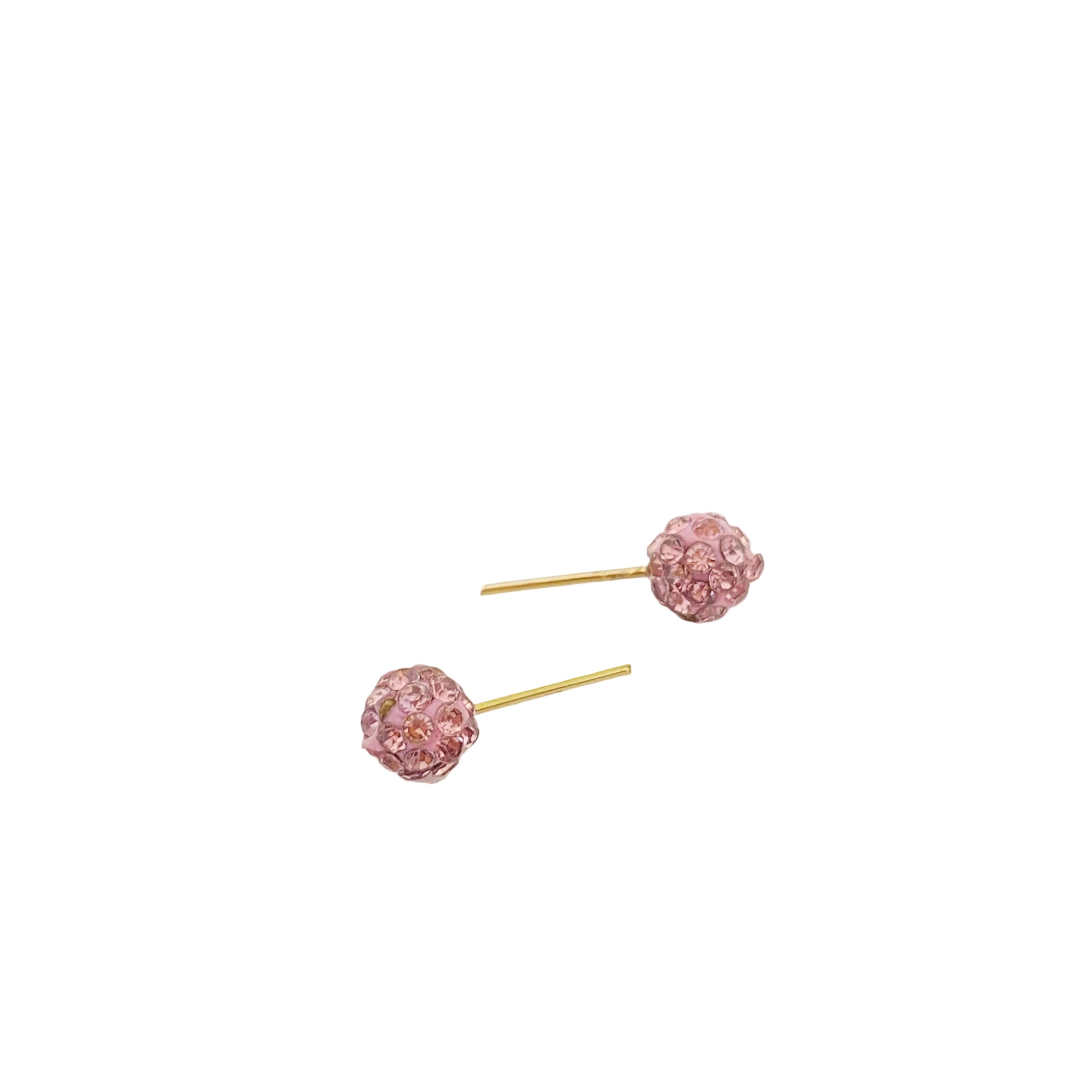 18k Gold Swarovski Multi color Studs Earrings - Embellish Gold