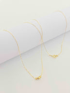 18K Real Gold 3 Balls Necklace - Embellish Gold