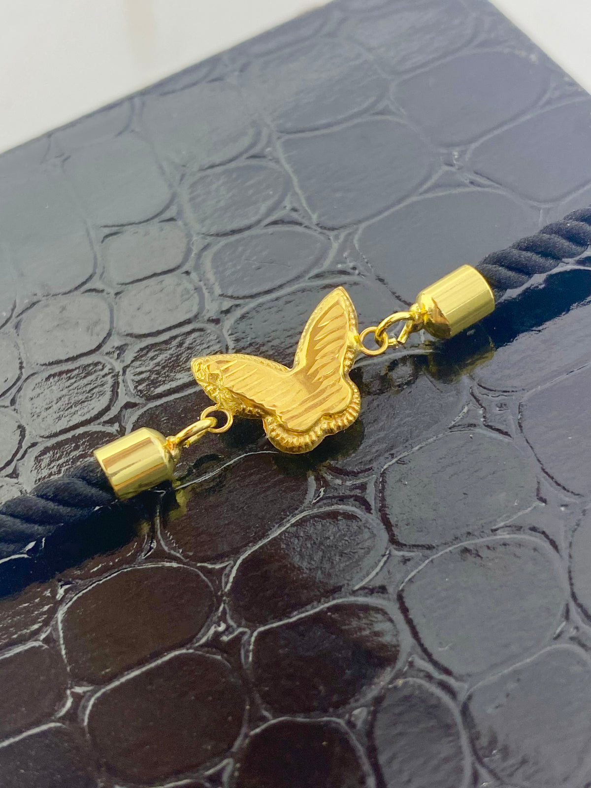Butterfly bracelet Gold Pendant With 18K Gold Plated Chains Gold Pendant With 18K Gold Plated Chains - Embellish Gold