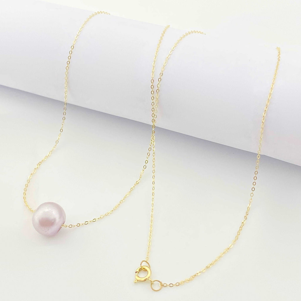 18K Gold Fresh Pearl Necklace - Embellish Gold