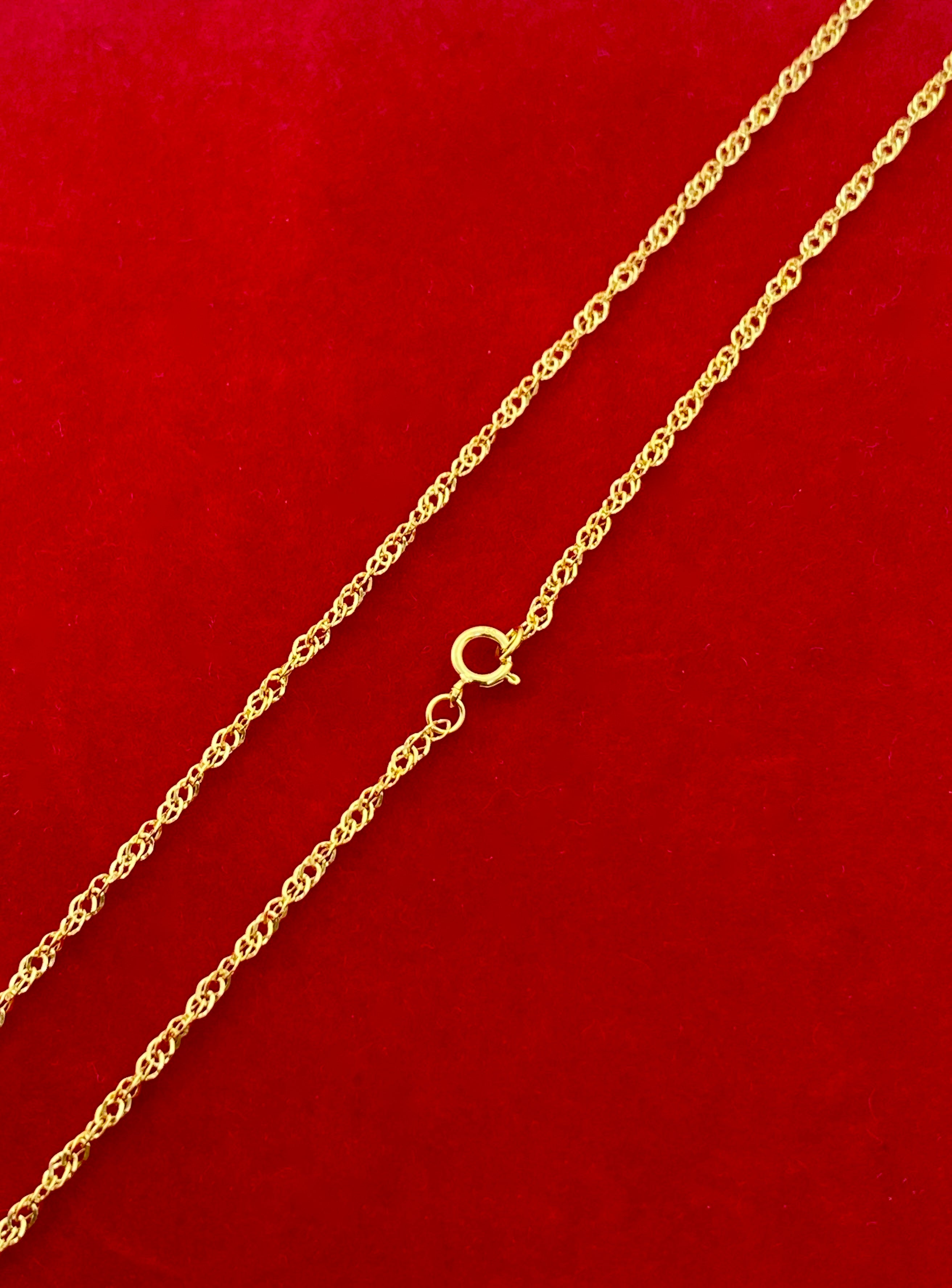 18K Real Gold Disco Chain - Embellish Gold