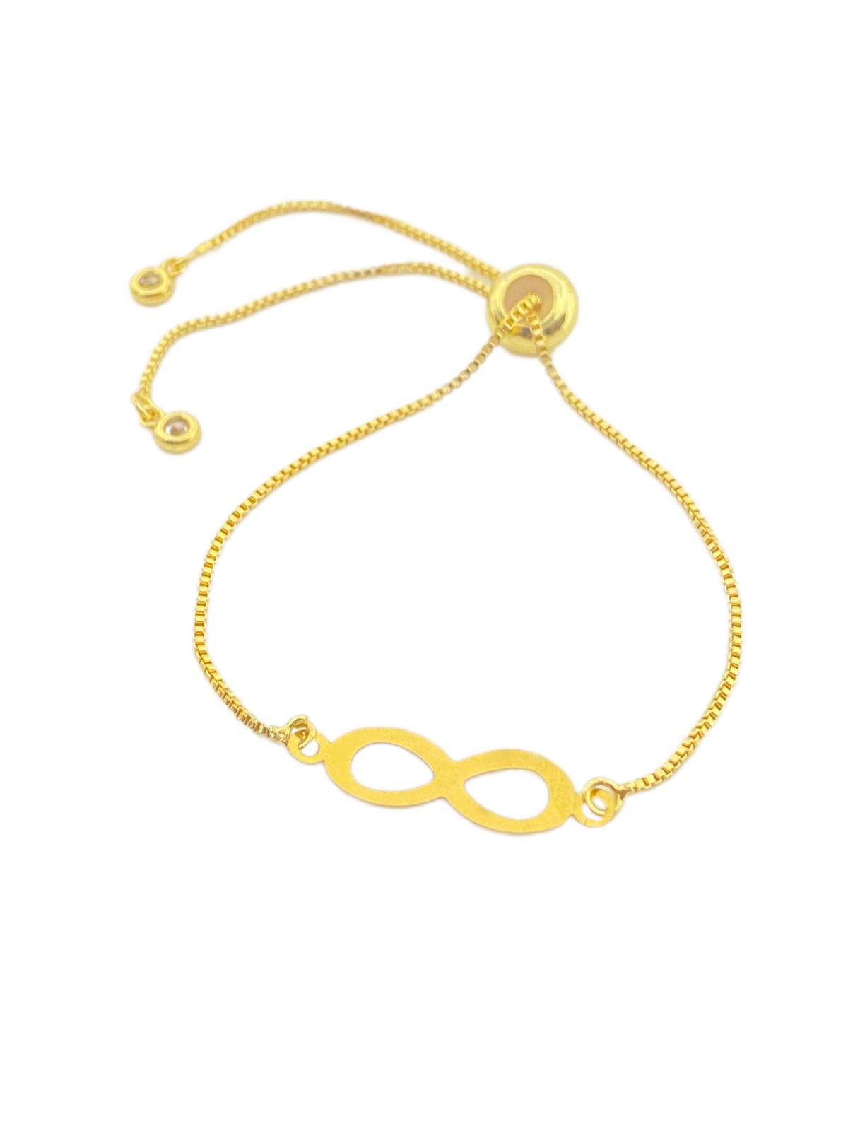 18K Real Gold Pendant With Thread Adjustable Chains Gold Plated - Embellish Gold