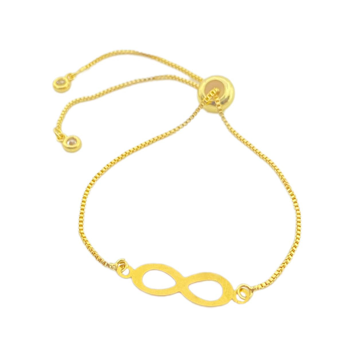 18K Real Gold Pendant With Thread Adjustable Chains Gold Plated - Embellish Gold