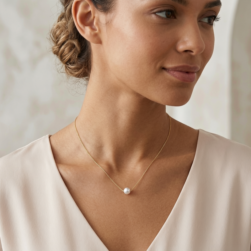 18k Gold with Pearl Set Bundle Offer - Jewelry Set - Embellish Gold Jewelry & Diamond