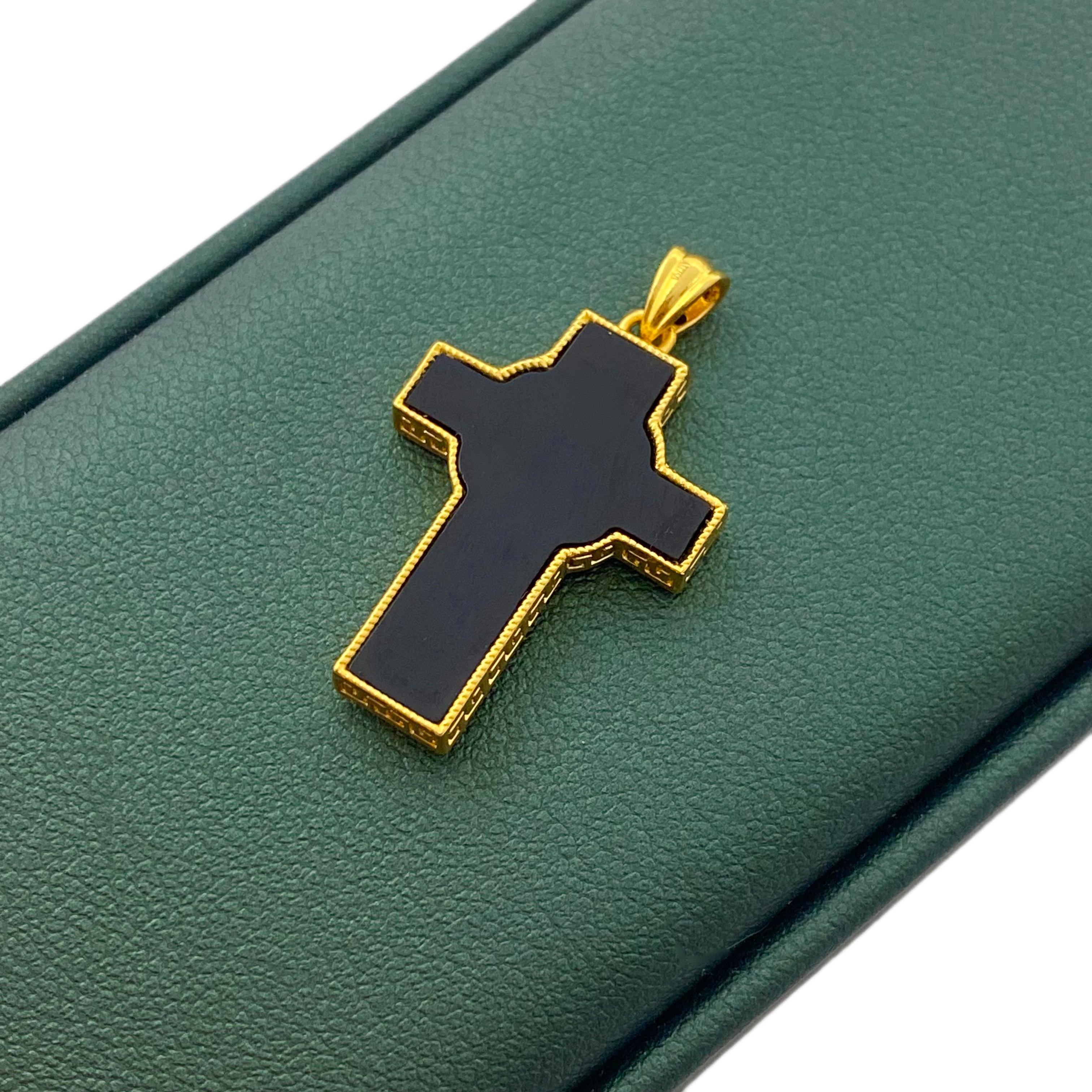 18k Gold Symbol of Belief Pendant