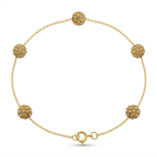 18k Gold Swarovski Bracelet