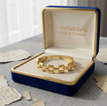 18k Gold Chain Inspired Ring - 18k Gold Ring - Embellish Gold Jewelry & Diamond
