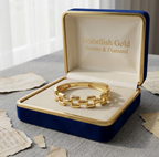 18k Gold Chain Inspired Ring - 18k Gold Ring - Embellish Gold Jewelry & Diamond