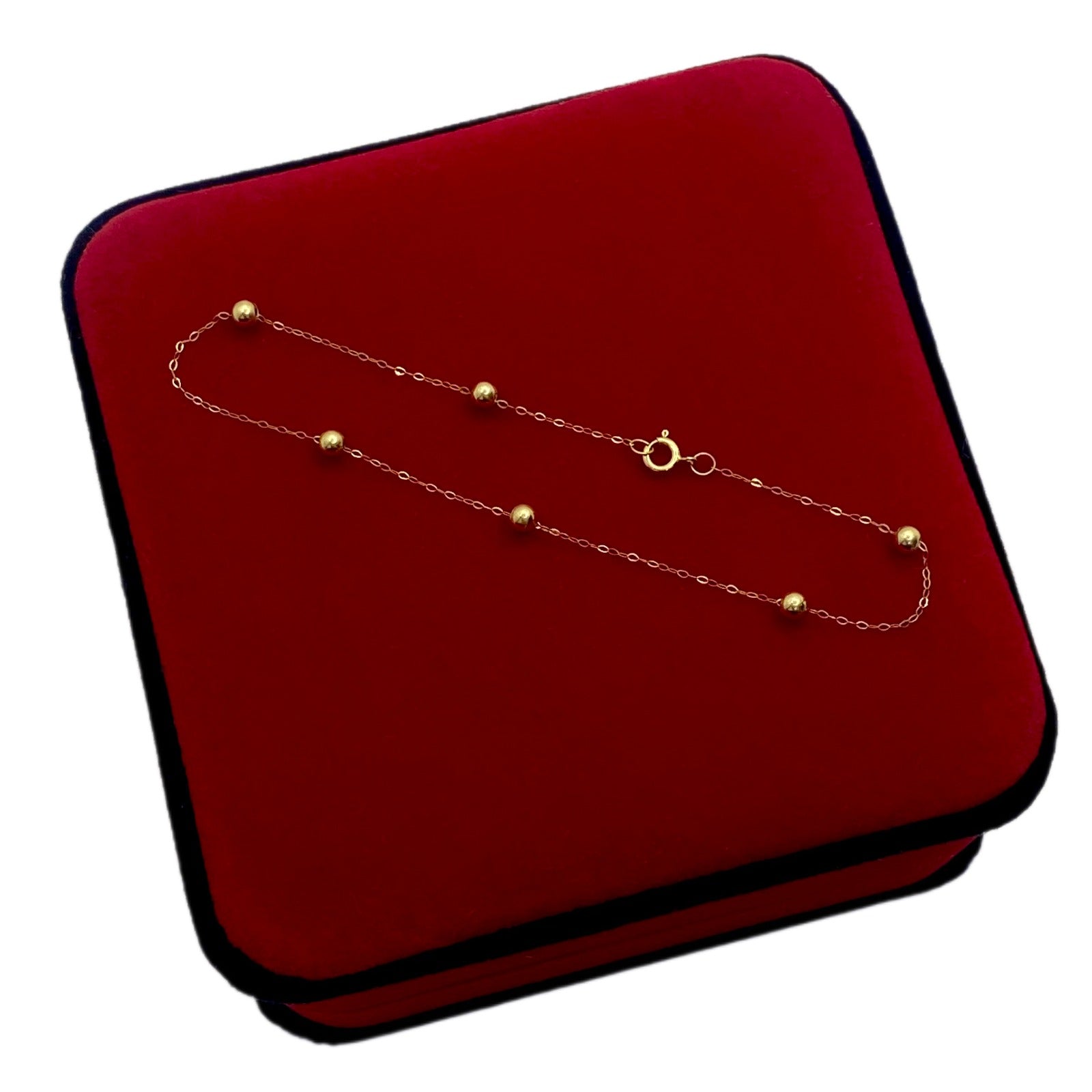 18K Real Gold 6 balls bracelet - Embellish Gold