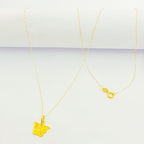 18K Real Gold Butterfly Necklace - Embellish Gold