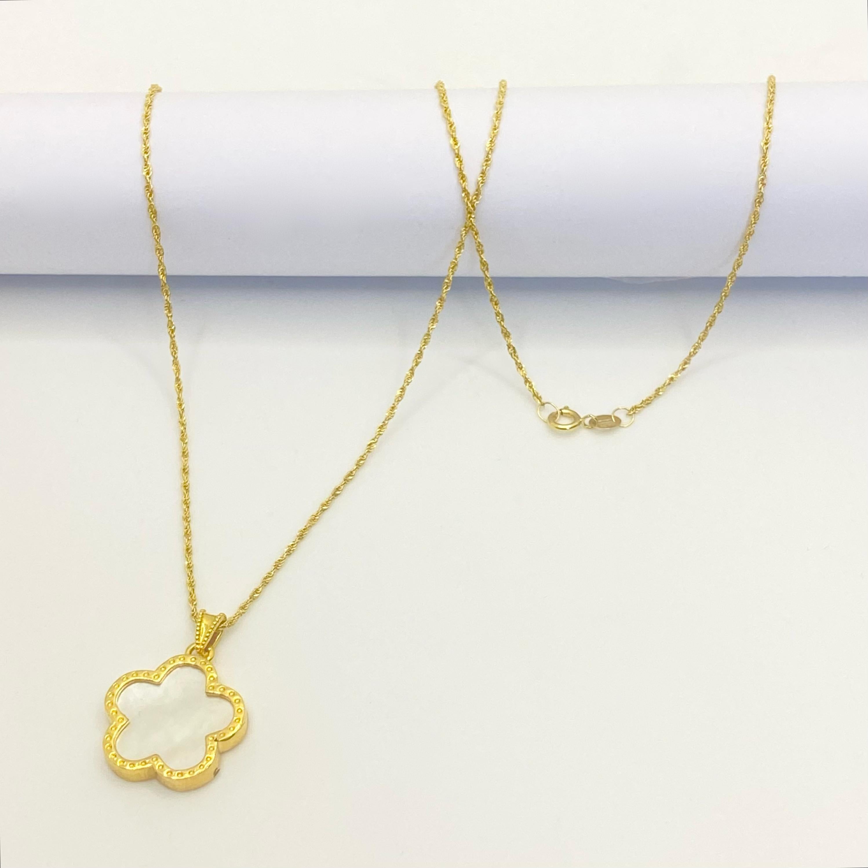 White Star Necklace - Embellish Gold