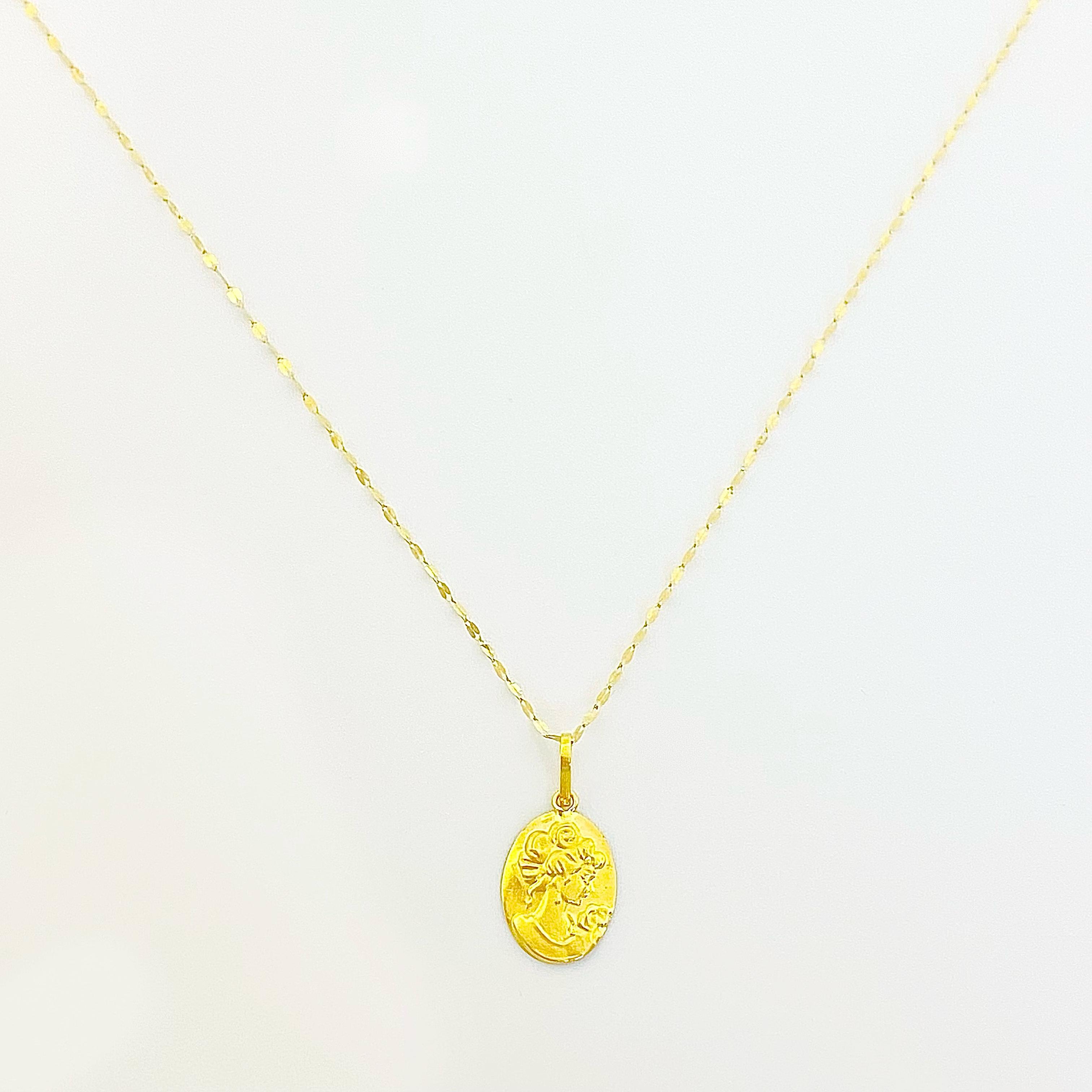 18k Gold Mother's Love Jewelry Set