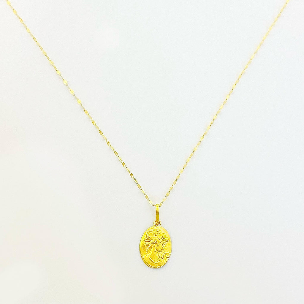 18k Gold Mother's Love Jewelry Set