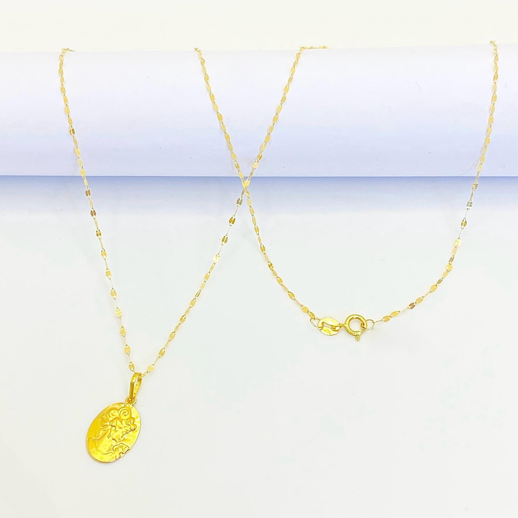 18k Gold Mother's Love Jewelry Set