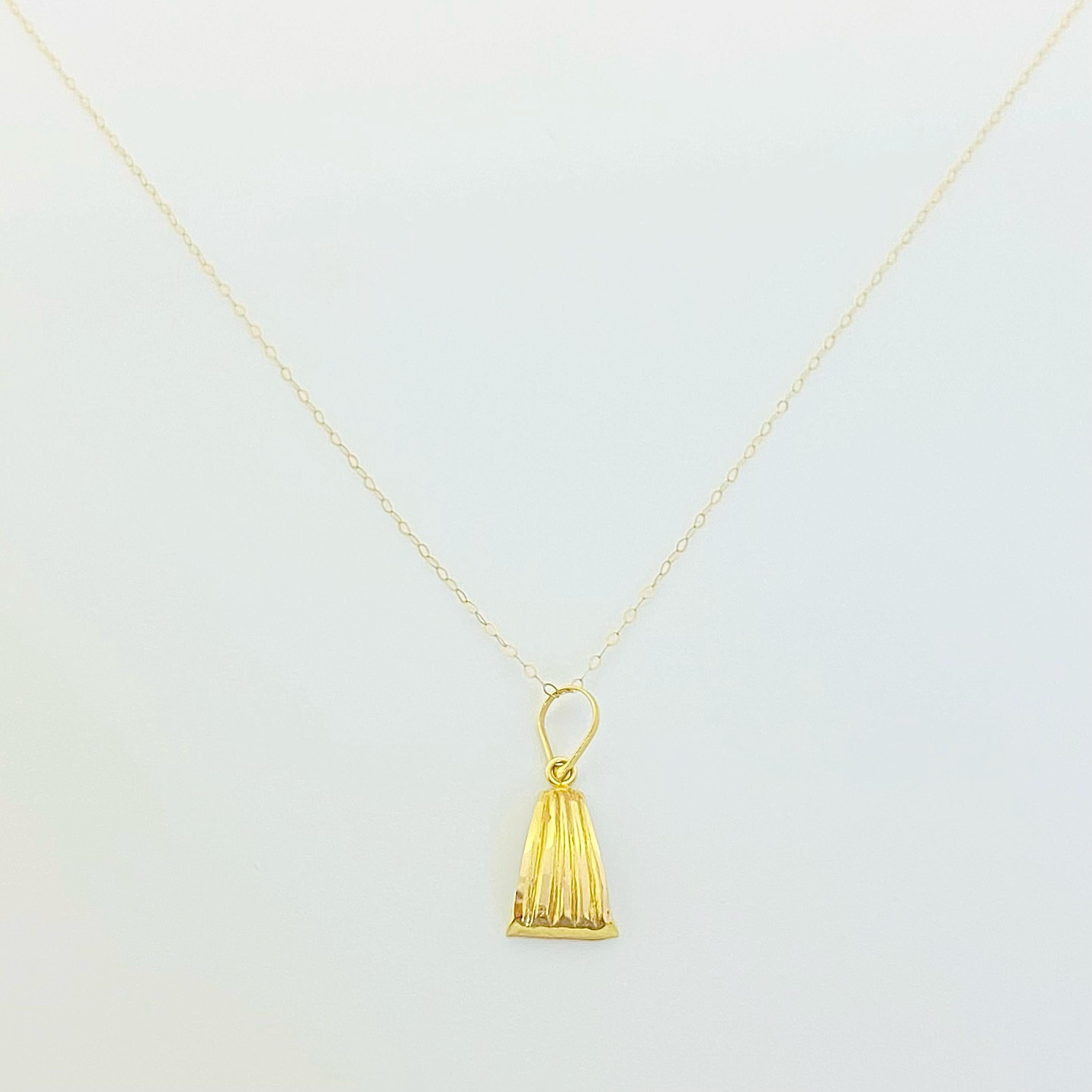 18k Gold Half cut shell Jewelry Set