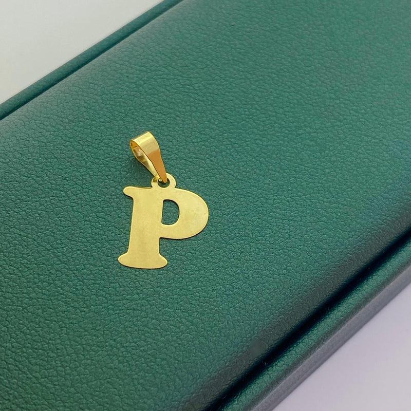 18k Gold Alphabet Pendants - Best Seller - Embellish Gold