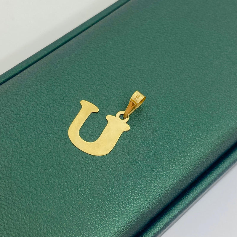 18k Gold Alphabet Pendants - Best Seller - Embellish Gold