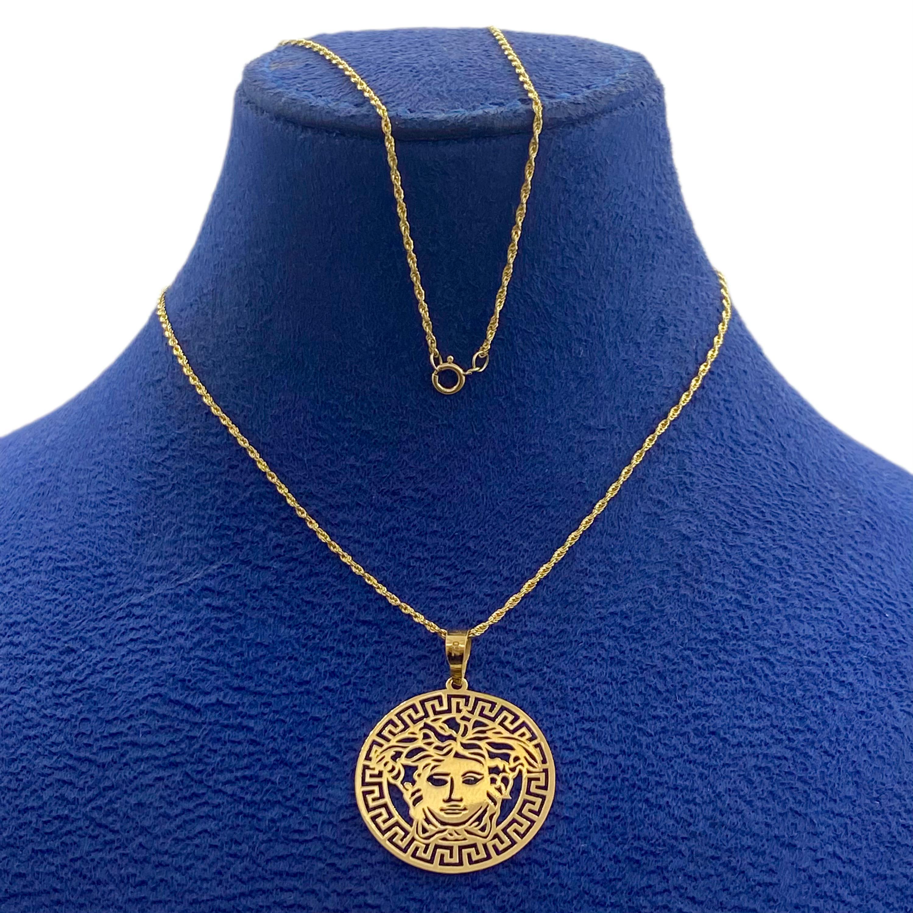 18k Gold Big Bucks Necklace