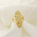 18k Gold Dazzling Power Ring