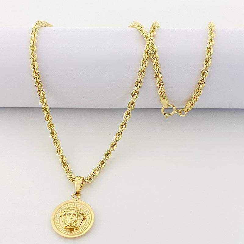 18k Gold Alluring Necklace - مجموعة متميزة - Embellish Gold