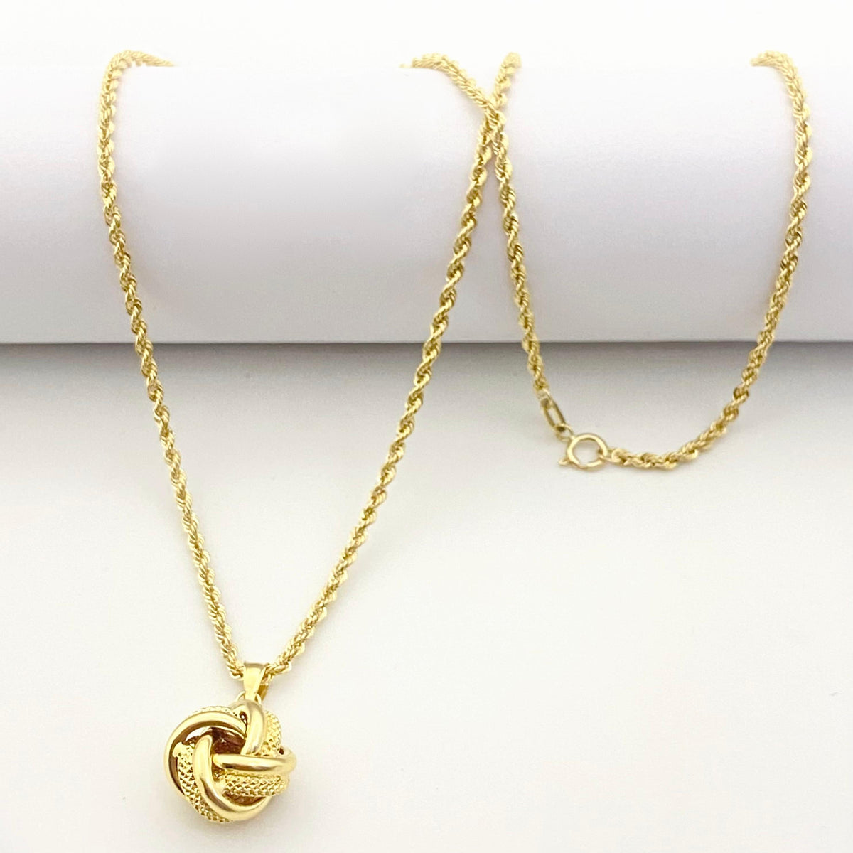 18k Gold Glistening Necklace - 18k Gold Necklace - Embellish Gold
