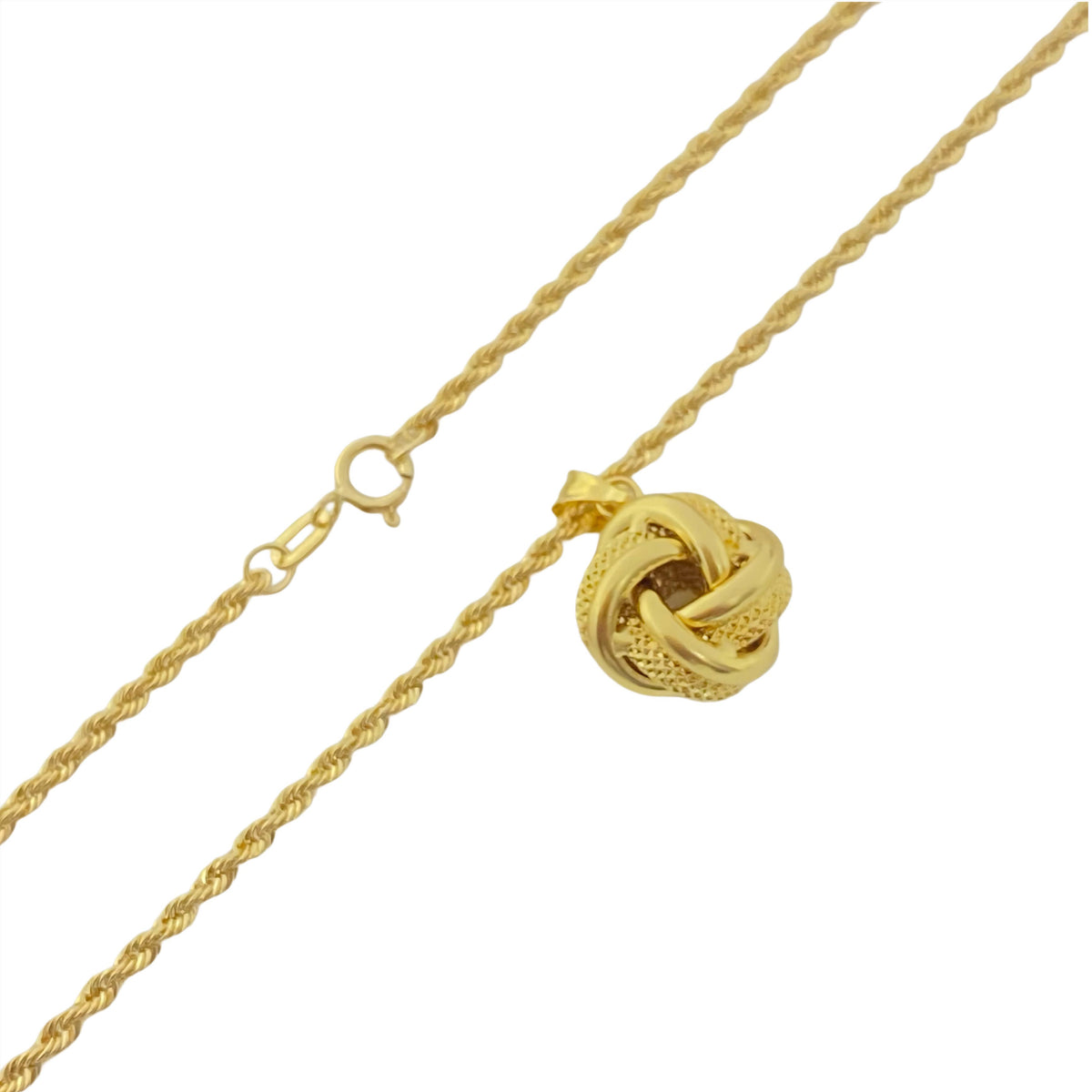 18k Gold Glistening Necklace - 18k Gold Necklace - Embellish Gold