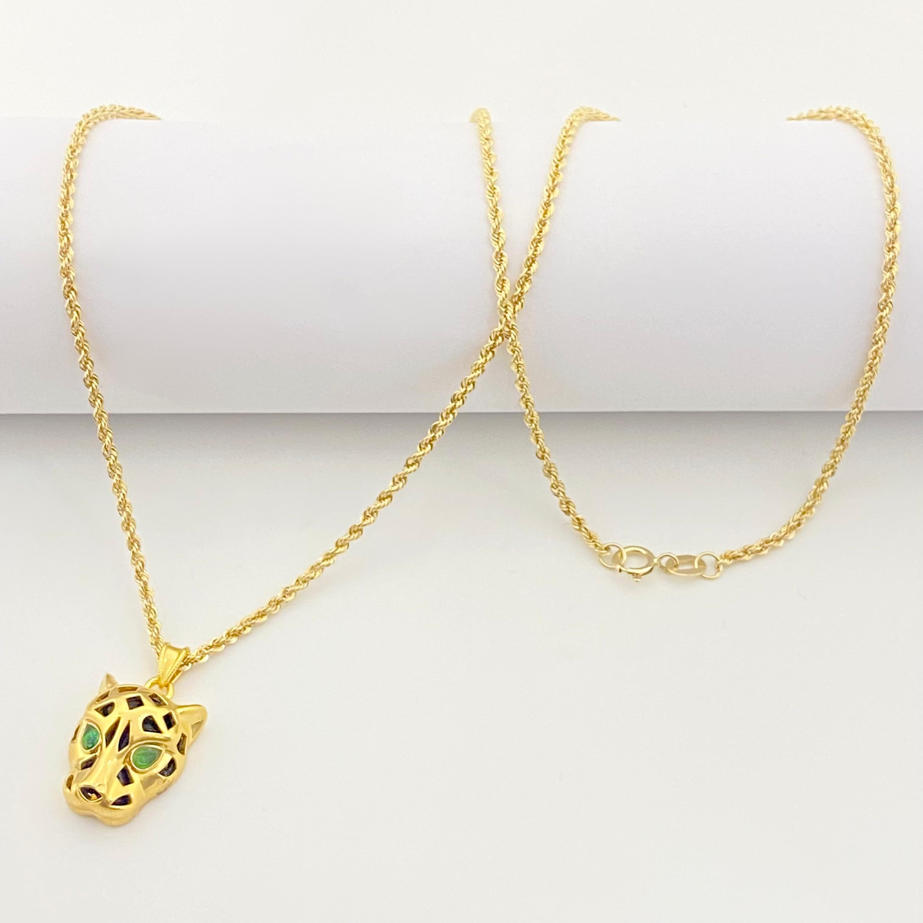 18k Gold Animal Inspired Necklace