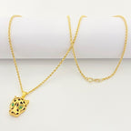 18k Gold Animal Inspired Necklace