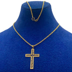 18k Gold Lavaliere Necklace