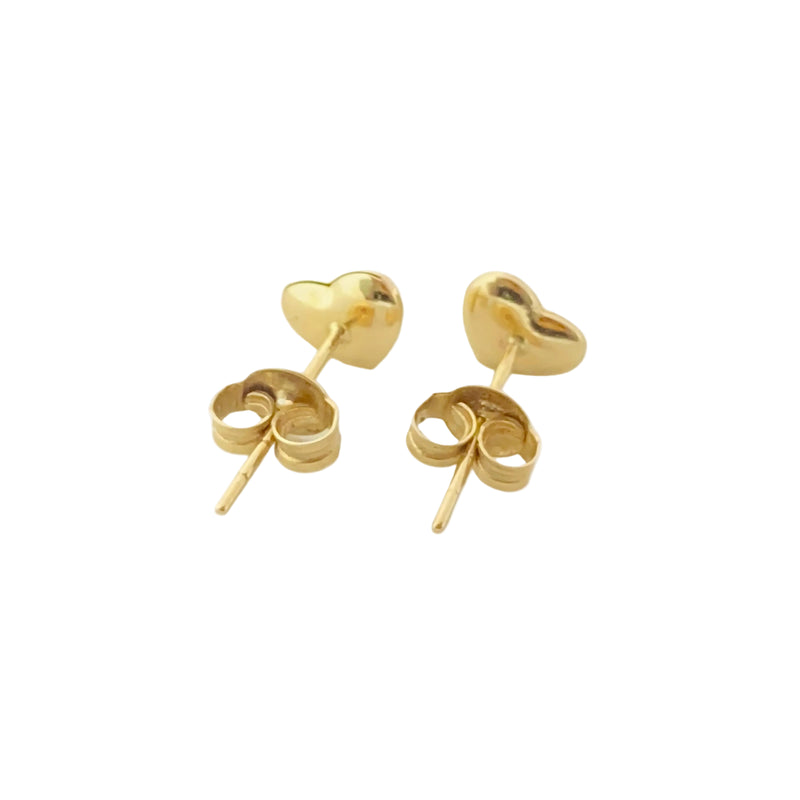 18k Gold Braveheart Stud Earrings - مجموعة احتفالية - Embellish Gold