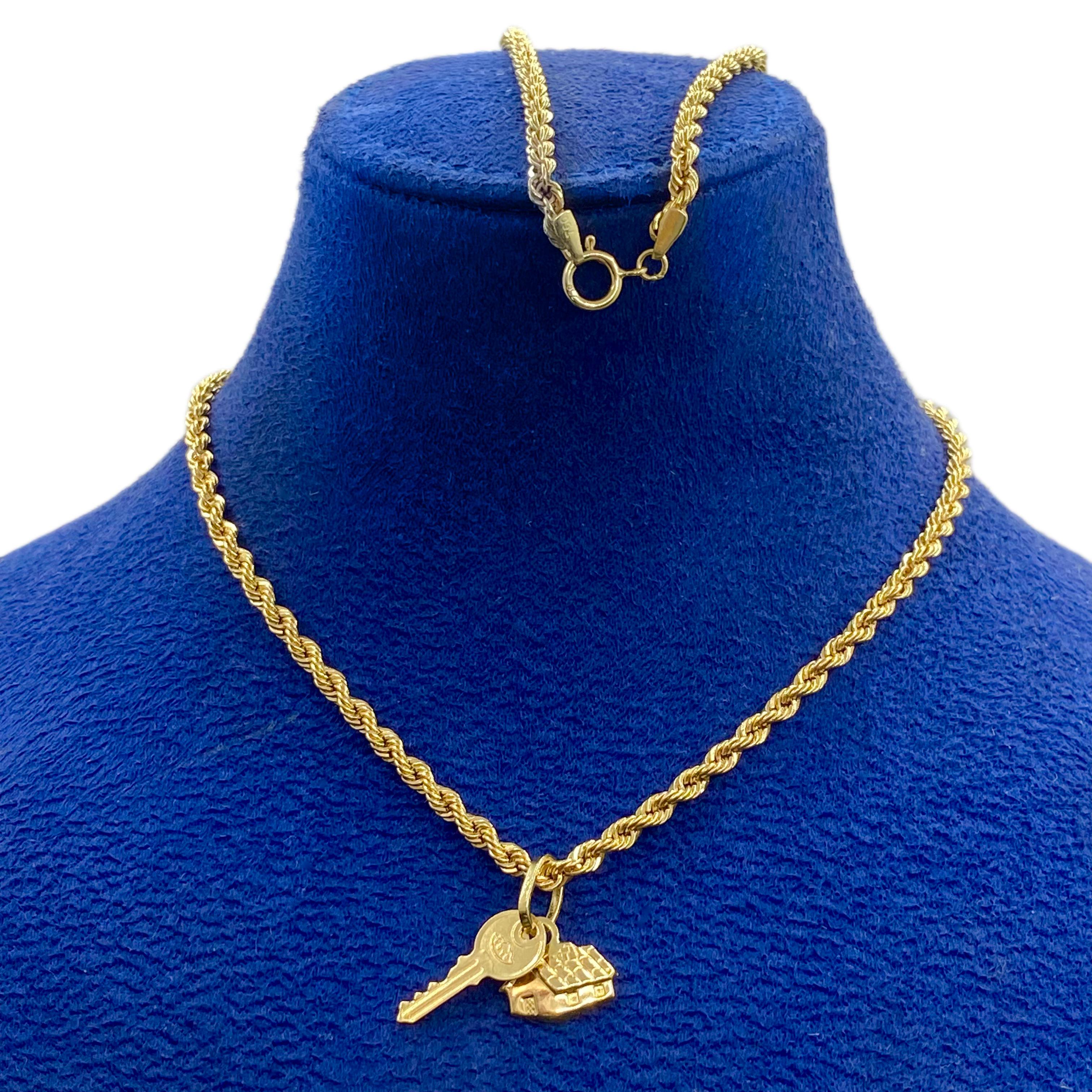 18k Gold Vibrant Necklace