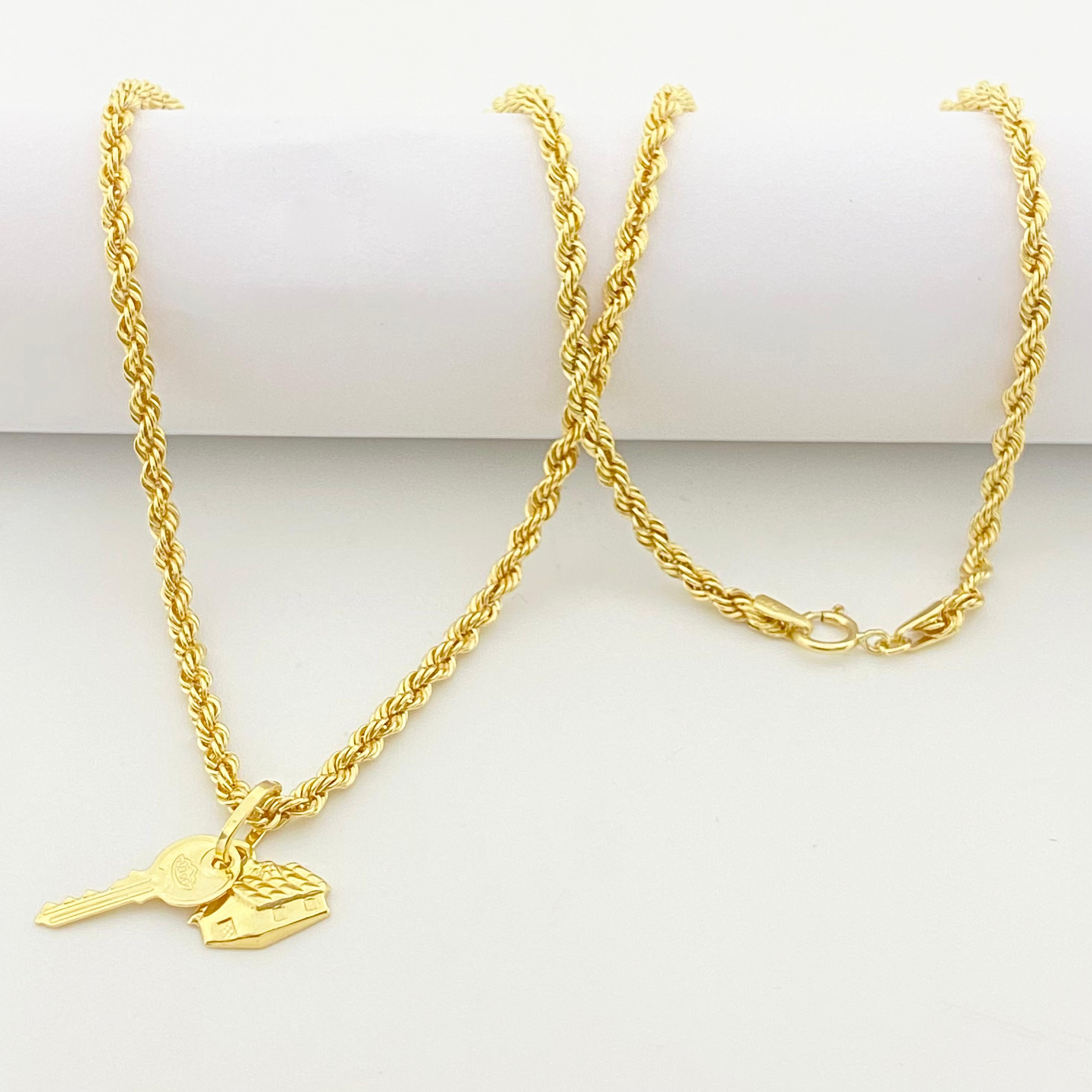 18k Gold Vibrant Necklace