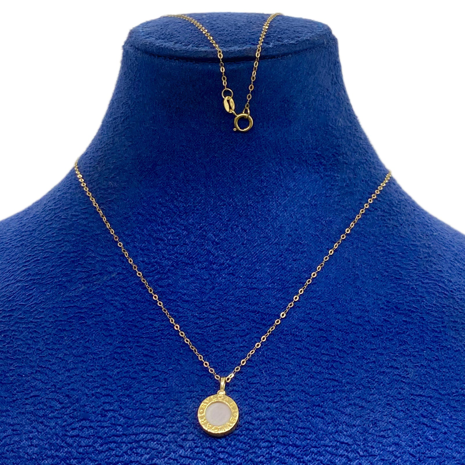 18k Gold Italian Inspired Necklace - 18k Gold Necklace - Embellish Gold