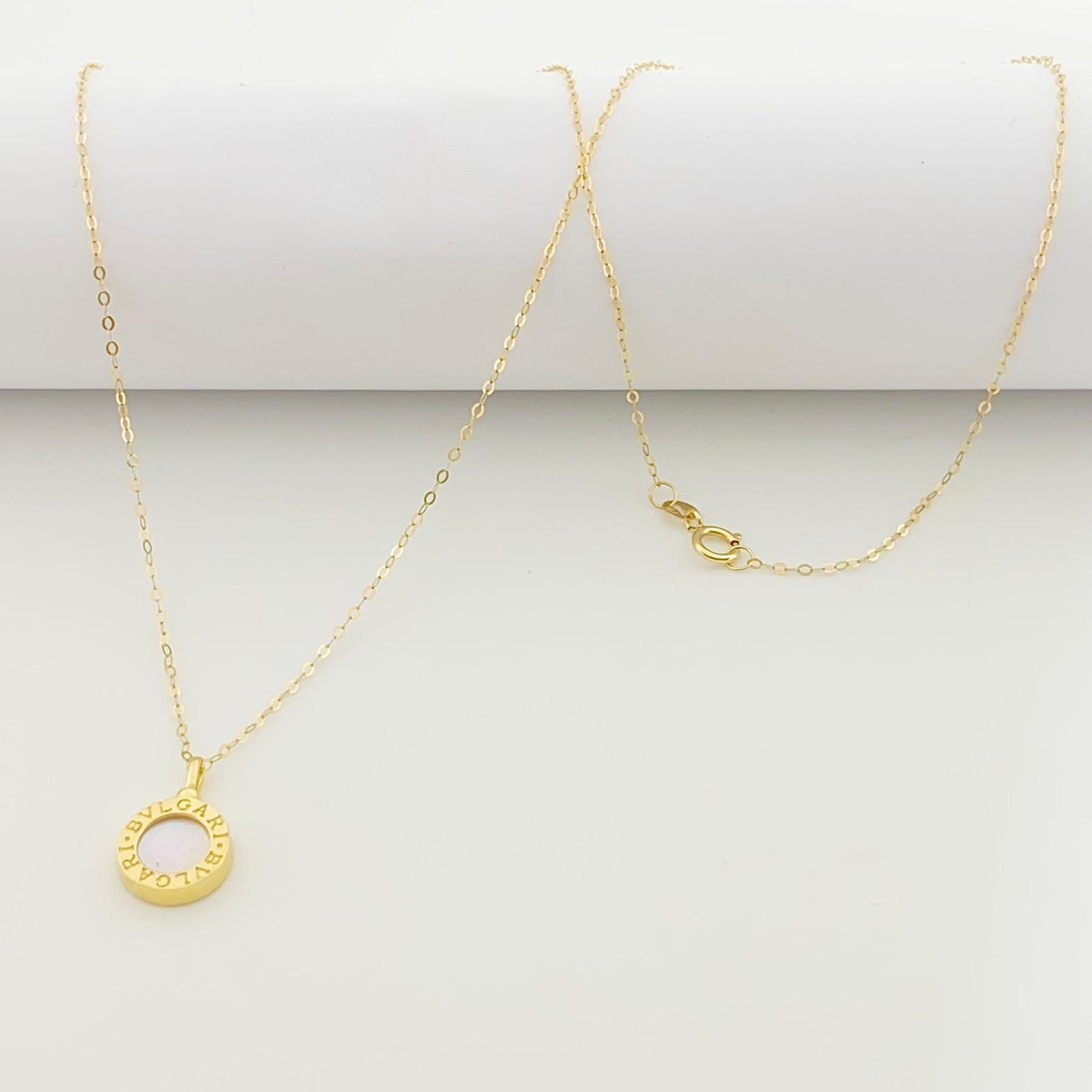 18k Gold Italian Inspired Necklace - 18k Gold Necklace - Embellish Gold