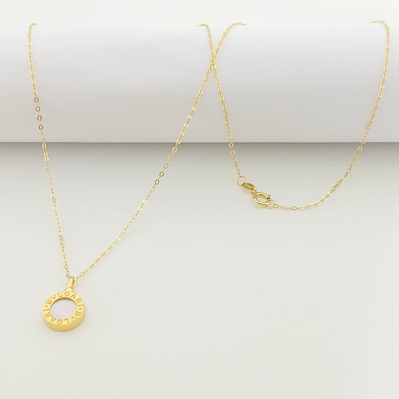 18k Gold Italian Inspired Necklace - 18k Gold Necklace - Embellish Gold