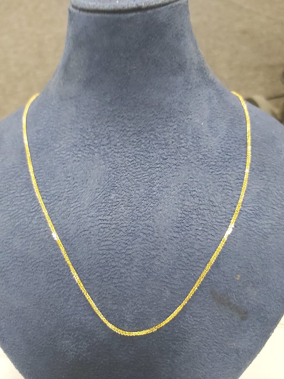 18k Gold Foxtail Chain