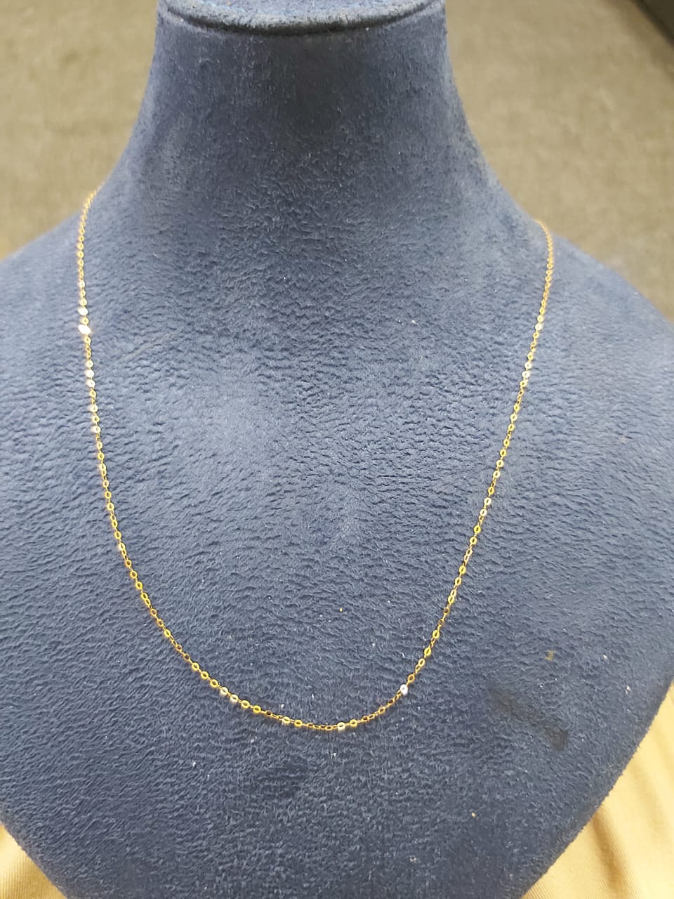 18k Gold O Chain