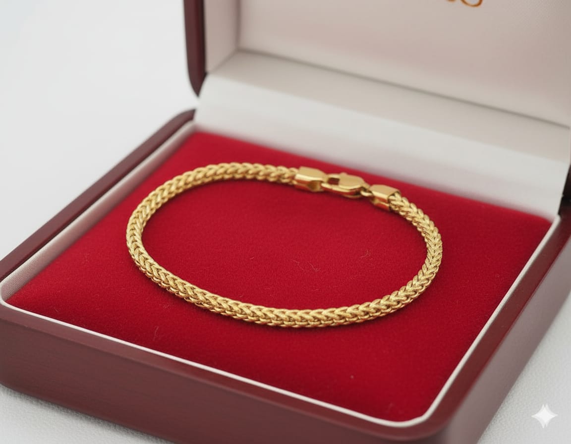 18k Gold Knot Bracelet