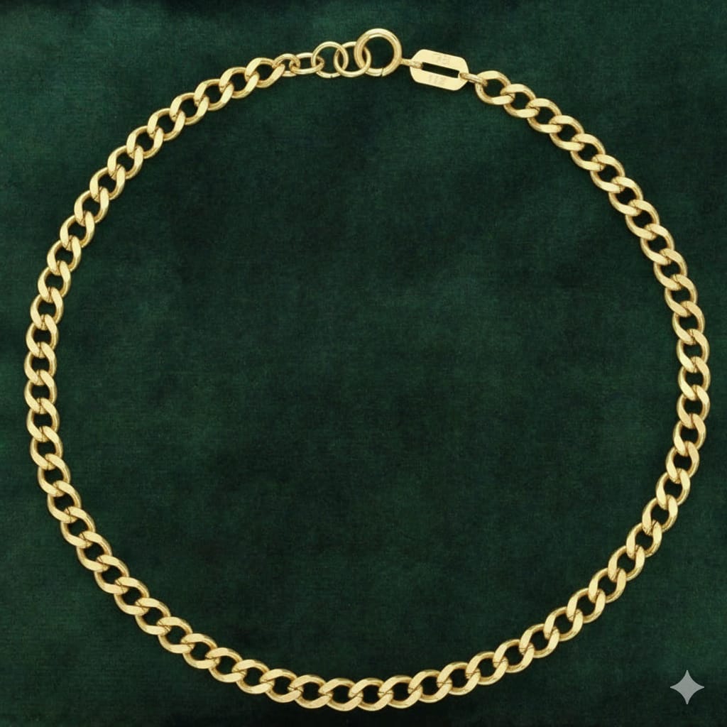 18k Gold Cuban Bracelet